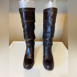 Frye Jane boot size 7 dark brown